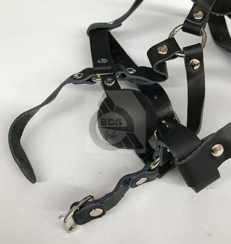 The Crucible Face Harness - Remote Control Vibrators