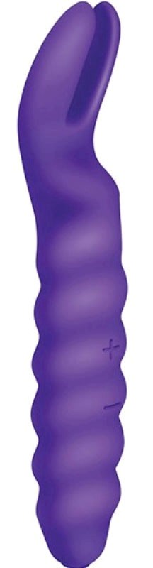 The Rabbit Ears USB Rechargeable Silicone Massager Clit Ticklers and Pulsators