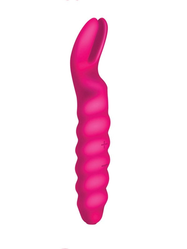 The Rabbit Ears USB Rechargeable Silicone Massager Clit Ticklers and Pulsators