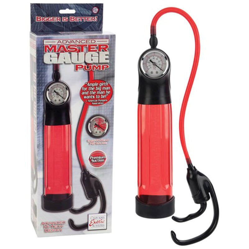 Advanced Master Gauge Penis Enlargement Pump Rabbit Vibrators