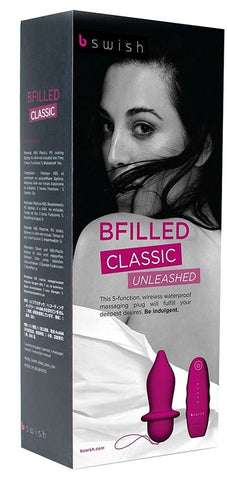 B Swish BFILLED Classic Unleashed Plug - Rabbit Vibrators