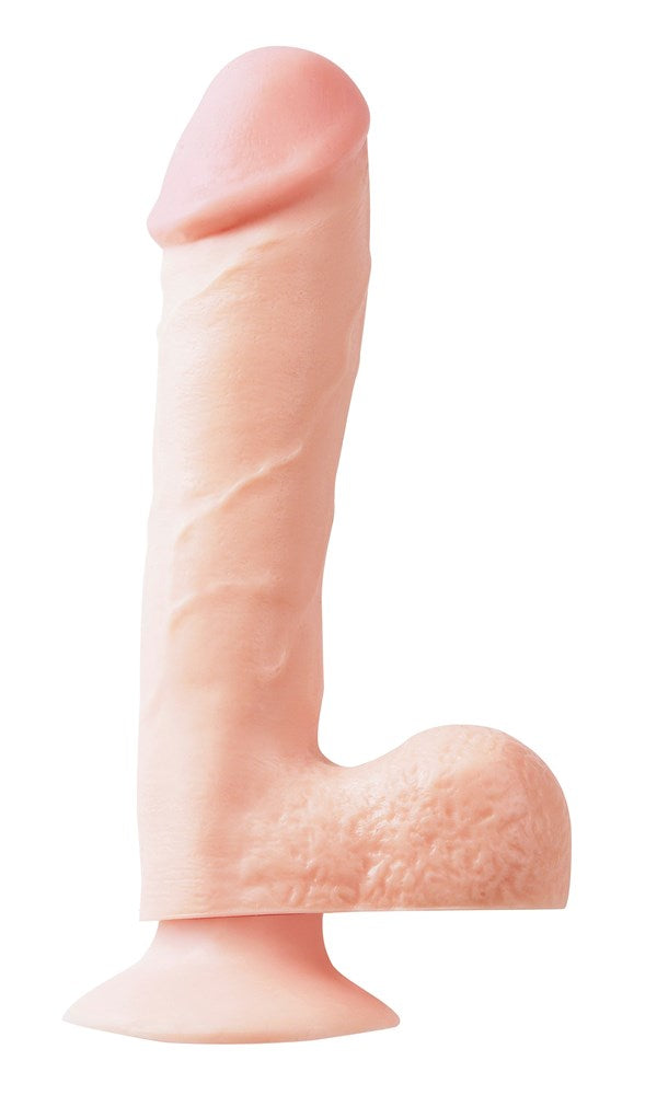 Basix 7.5 Inch Dong with Suction Cup Realistic Dildos