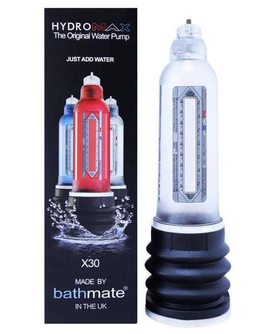 Bathmate Hydromax X30 - Versatile, Effective Male Enhancement Penis Pumps And Stretchers