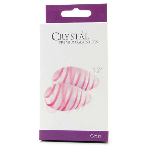 Crystal Premium Glass Eggs - Glass Sex Toys