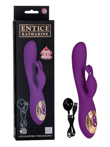 Entice Katharine Vibrator - Rabbit Vibrators