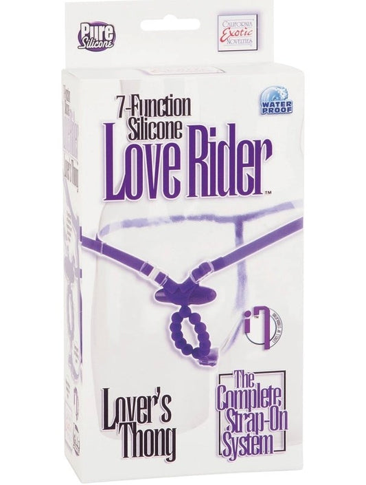 Love Rider Lover's Thong - Rabbit Vibrators