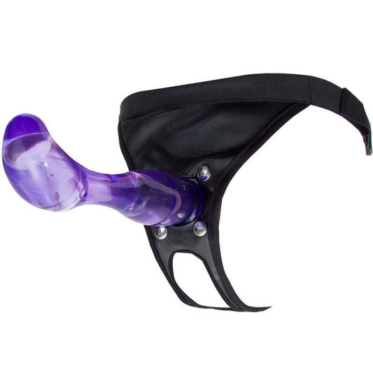 Lucid Dreams Vac-U-Lock Harness and Dong - Waterproof Vibrators