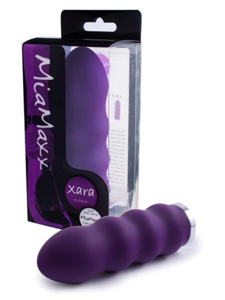 MiaMaxx Xara Rippled Adult Vibrator Sleeve Realistic Dildos