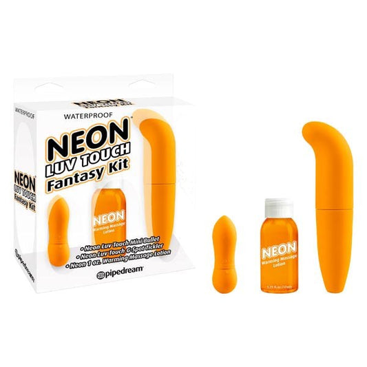 Pipedream Neon Luv Touch Fantasy Play Sex Kit - Personal Massagers