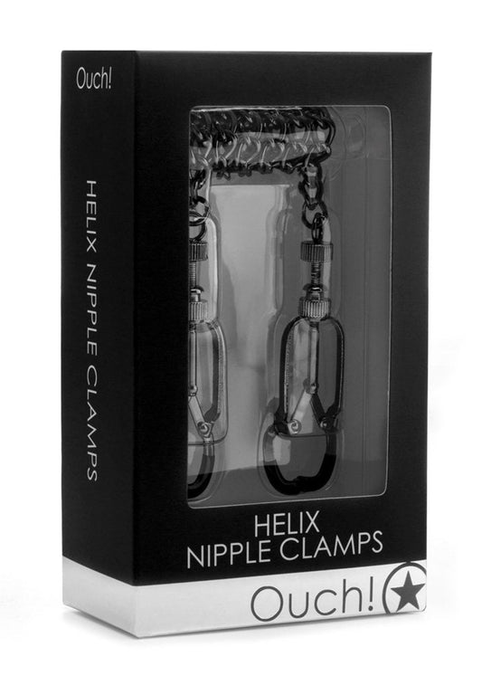 Ouch Helix Nipple Clamps Breast and Nipple Toys