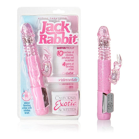 Petite Thrusting Jack Rabbit G-Spot Massager - Steel Sex Toys