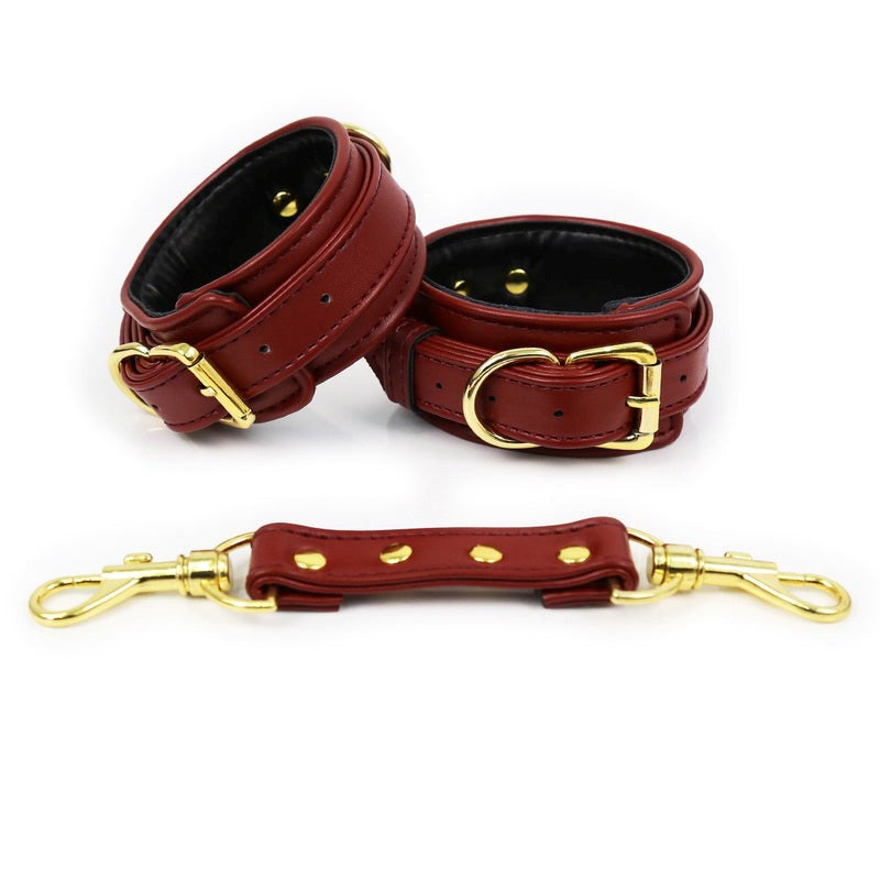 Pin Lock Heavy Cuffs - Wrist Or Ankle Restraints Collars And Cuffs