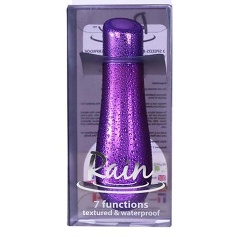 BMS Rain - Powerful 3-Inch Textured Intimate Massager - G-Spot Vibrators