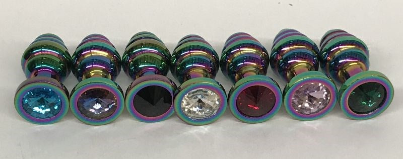 Rainbow Wild Passion Butt Plug Small Steel Sex Toys