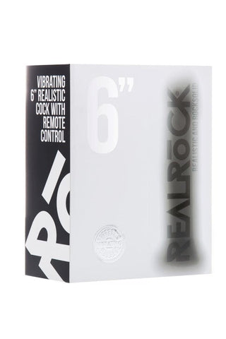 Real Rock Vibrating 6 Realistic Cock - Realistic Dildos