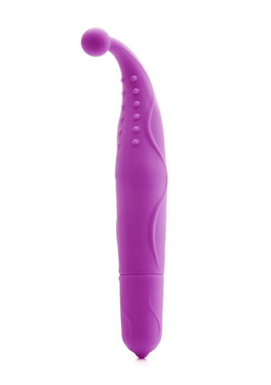 Shots Toys Jester - Premium Silicone G-Spot Vibrator - Steel Sex Toys