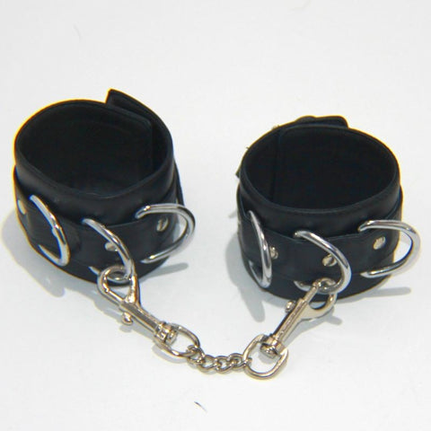 Sins4You Leather Wrist Cuffs - Cuffs and Restraints