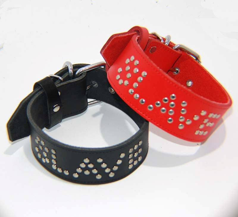 Slave Leather BDSM Collar Collars and Leads