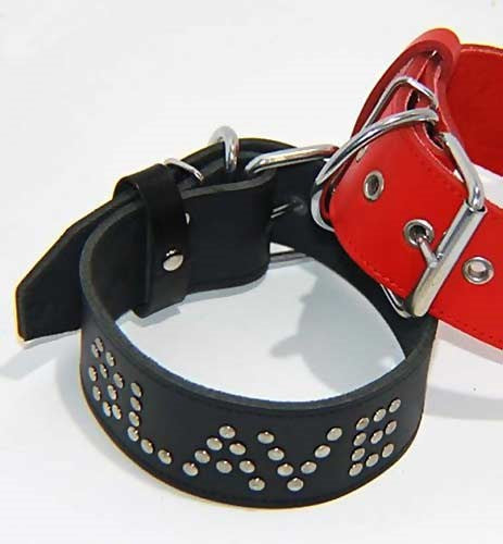 Slave Leather BDSM Collar Collars and Leads