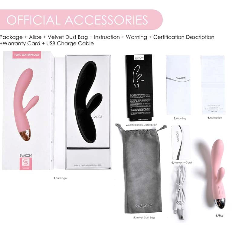 Svakom Alice Vibrator G-Spot Vibrators