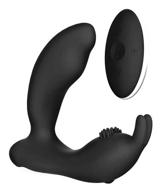 Prostate Pleasure Massager - Wireless, Premium Silicone - Clit Ticklers and Pulsators
