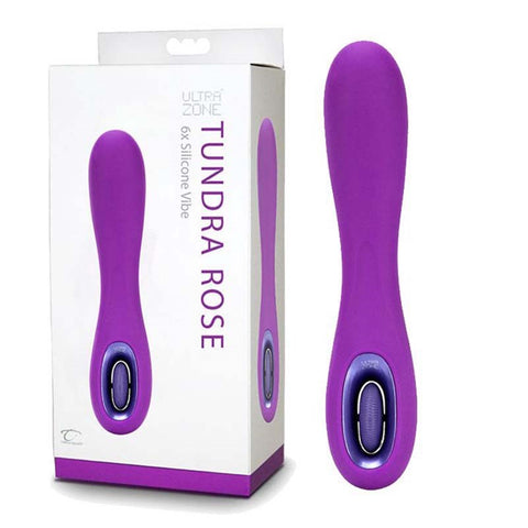 UltraZone Tundra Rose Silicone - G-Spot Vibrators
