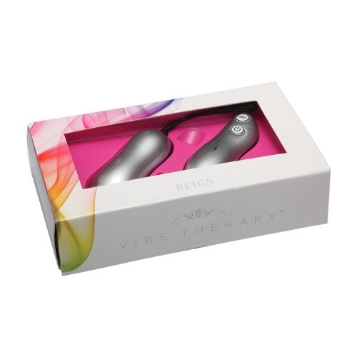 Vibe Therapy Reign - Waterproof Wireless Pleasure Enhancer - Steel Sex Toys