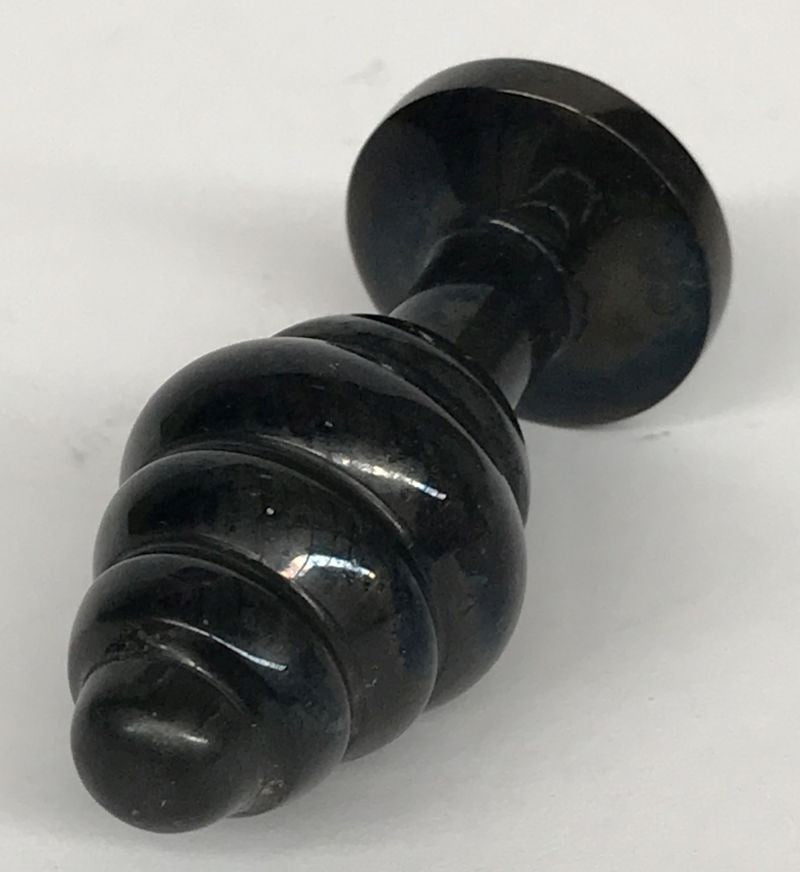 Wild Passion Anal Plug Black Small Steel Sex Toys