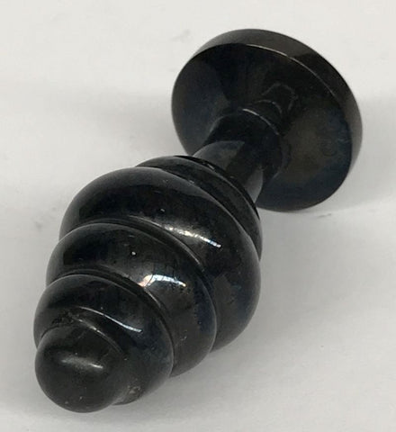 Wild Passion Anal Plug Black Small - Steel Sex Toys
