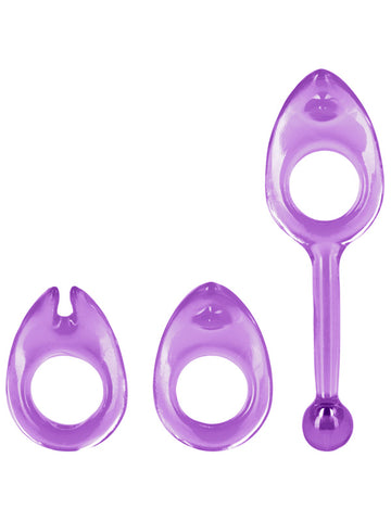 CalExotics Shane's World Class Cock Rings Set - Cock Rings