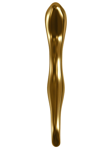 Pipedream Icicles Gold Edition G01 Glass Prostate Massager - Glass Sex Toys