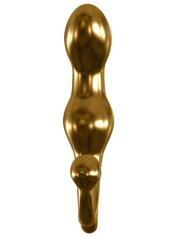 Pipedream Icicles Gold Edition G08 Prostate Play Massager Glass Sex Toys