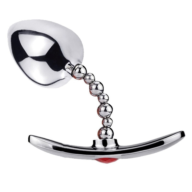 Bendable Steel Butt Plug - 1 Ball Steel Sex Toys