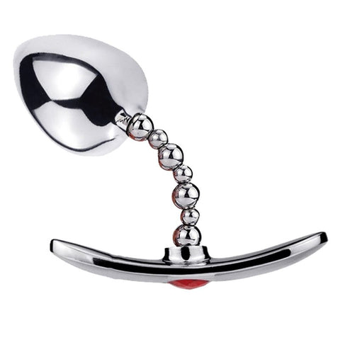 Bendable Steel Butt Plug - 1 Ball - Steel Sex Toys