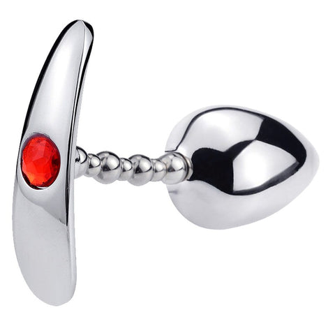 Bendable Steel Butt Plug - 1 Ball - Steel Sex Toys