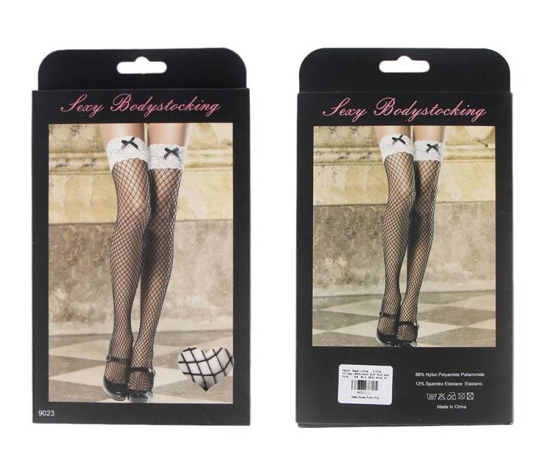 Black and White Sexy Stocking Hosiery