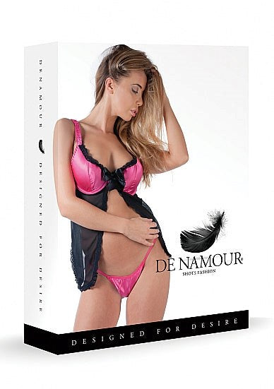 De Namour Babydoll Set With G-String Babydolls and Chemises