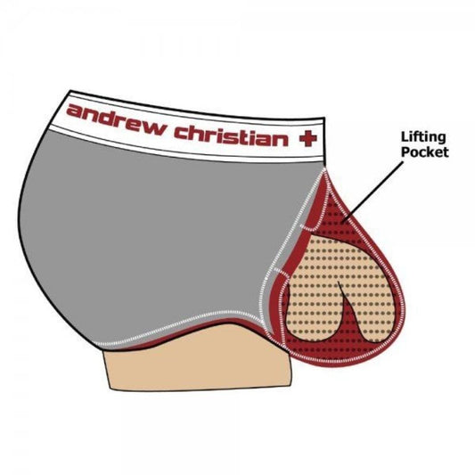 Electric Air Jock w/ Show-It Tech Lime - Mens Briefs And Boxers