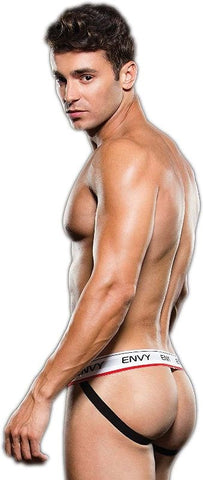 Envy Logo Elastic LowRise Mesh Jock E036 - Jocks and G-Strings