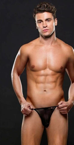 Envy Mesh G-String Black - Jocks and G-Strings