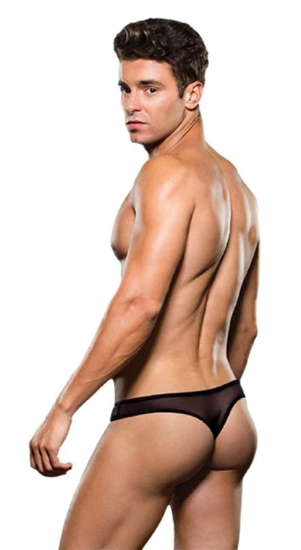 Envy Mesh Thong Black Jocks and G-Strings