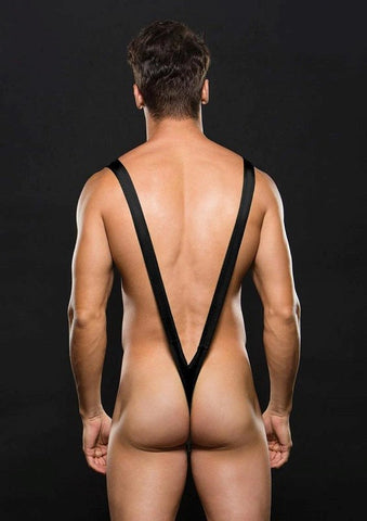 Envy Slingshot Mankini Black - His Fetish
