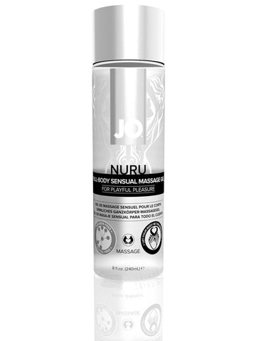 System JO Nuru Full Body Sensual Massage Gel 240ml - Massage Oils and Lubricants