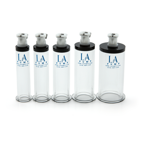 LA Pump Clitoral Cylinders In Deluxe Packaging - Penis Pumps And Stretchers