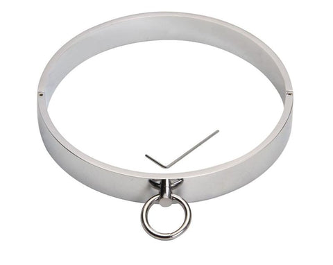 BDStyle Mouaward - Secure, Stylish Metal Slave Collar - Collars and Leads