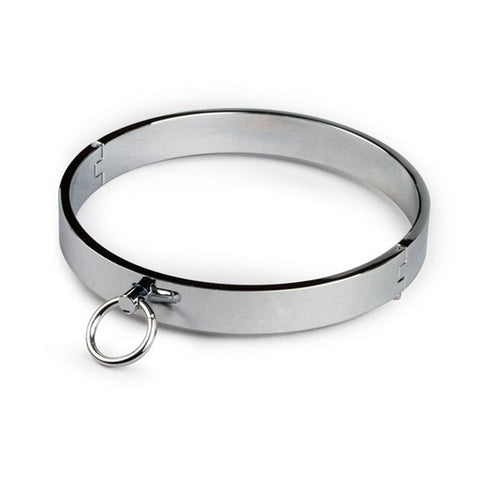 BDStyle Mouaward - Secure, Stylish Metal Slave Collar - Collars and Leads