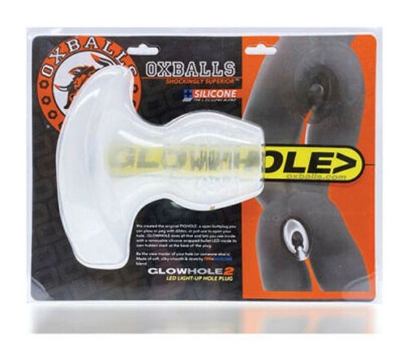 Oxballs Glowhole LED Lit Fuckplug Anal Vibrators