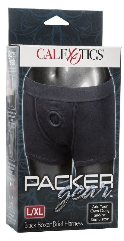 Packer Gear Boxer Brief with Packing Pouch Strap On Sextoys