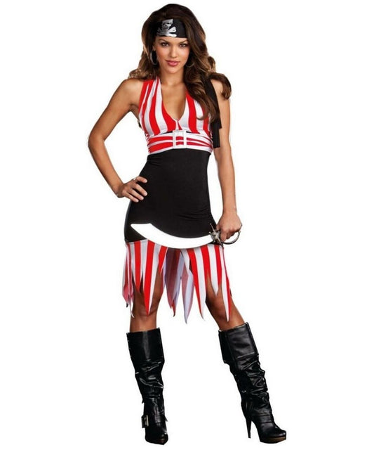 Pleasure Pirate Costume - Fancy Dress Ups