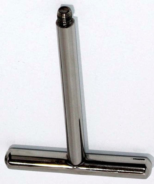 Hell's Couture Intimate Pleasure T-Bar - Customize Your Experience - Steel Sex Toys